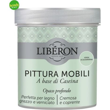 Pittura Mobili Liberon 500ml Verde Acqua Marina