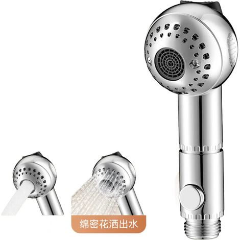 Douche portable argente Ag pour le bain des animaux de compagnie (1/5)