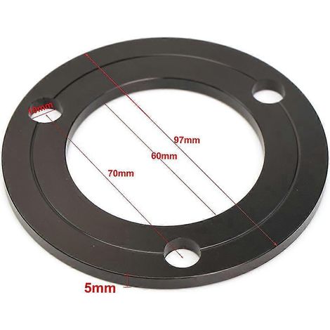 Kit de freins 220 mm, disque de 70 mm, étrier 3 trous, étrier de frein 4 pistons, fixation radiale pour Yamaha Aerox Nitro BWS Jog Ebike - 5 mm (1/5)