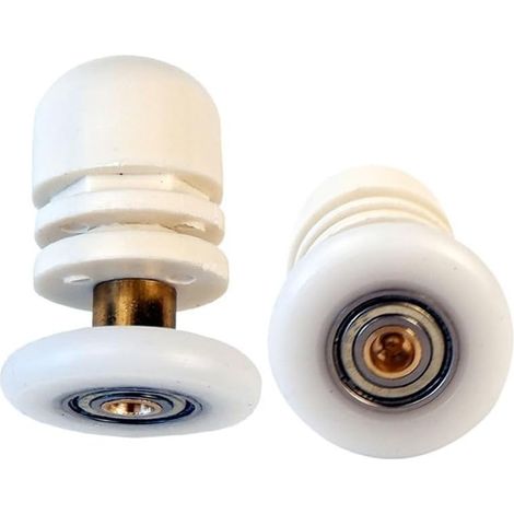 Poulies de douche, en laiton et ABS, pour porte douche (1/4)