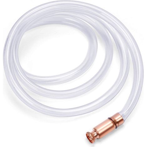 Pompe Siphon de Transfert(3m), Siphon Essence,Tuyau Siphon Carburan, Tuyau Pompe Essence Manuelle pour Eau/Essence/Carburant Tuyau S (1/5)
