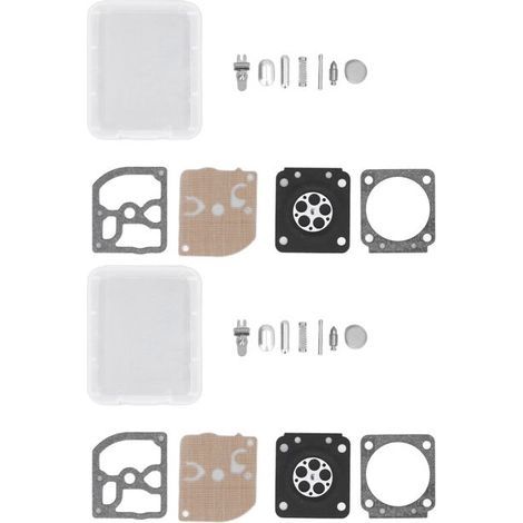 2pcs Kit révision carburateur – RB-40 ZAMA C1Q – Réparation complète – pour tronçonneuses STIHL FS350/400/450 (1/5)