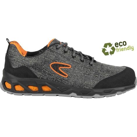 Scarpe Antinfortunistiche Cofra Reconverted S1p Grigio/Arancione 44