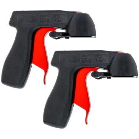 QORVA
-Poignée De Pistolet Spray Aérosol - Pistolet Bombe Peinture, Poignée De Pistolet Originale pour Bombes Aérosols, Support De Boîte À Laque, Pistolet À Peinture pour Bombes Aérosols(2PCS)..