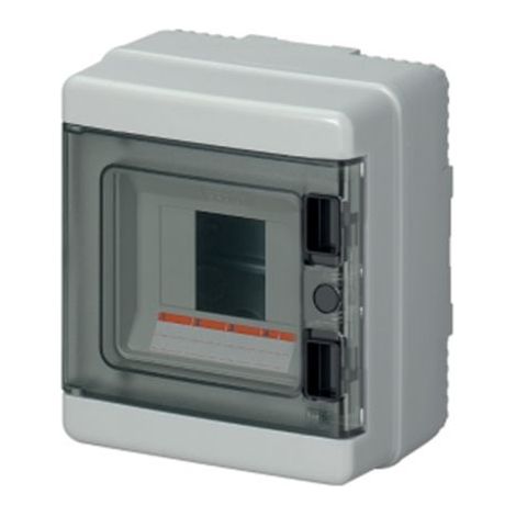 EC Centralino parete 4 moduli IP65 fume' - EC62004 compatibile GW40101