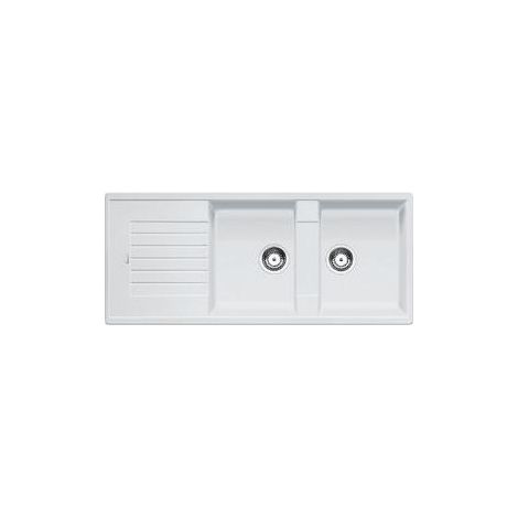 Blanco Zia 8 - Lavello in silgranit, 116x50 cm, bianco 515597 (1/4)