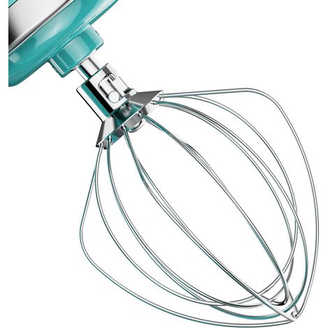 Fouet à 6 Fils - 1 Pièce - Acier Inoxydable - Pour Mélangeur Sur Socle - Bol 4,5 à 5 Litres - Compatible KitchenAid (1/5)