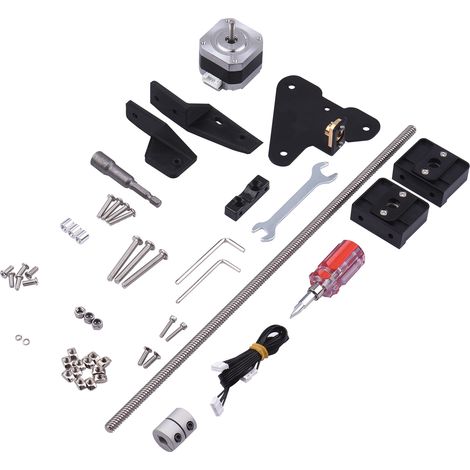 Kit de mise à niveau double axe Z vis trapézoïdale T8 moteur pas à pas 42-34 vis 365mm pour imprimante 3D Ender-3 Ender-3S Ender-3 Pro (1/2)