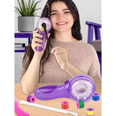 Kit de tresseuse électrique pour cheveux DIY, tresses automatiques et décoratives