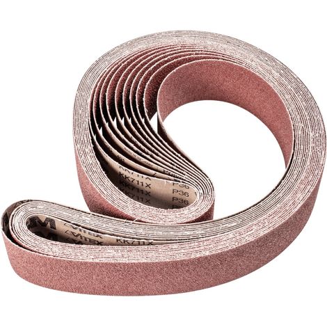 PFERD Korund Schleifband BA 75x2000mm A36 für universelle Anwendung mit Bandschleifer (1/5)