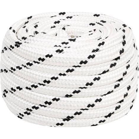 Corde de travail Blanc 18 mm 50 m Polyester