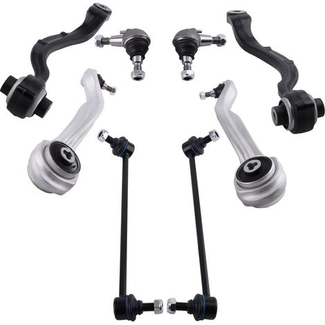 8PCS FRONT SUSPENSION WISHBONES ARMS&BALL JOINTS FOR MERCEDES E-CLASS W212 S212