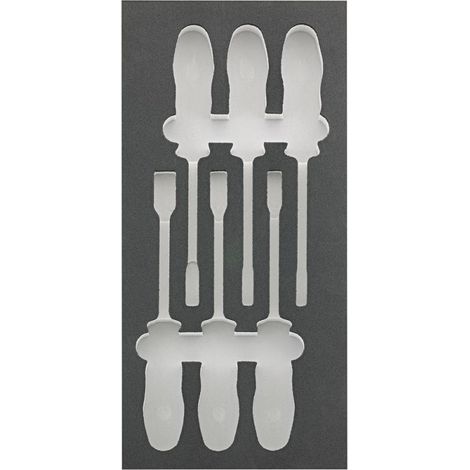 Module d'outils 1/3 vide pour clé à douille FORTIS