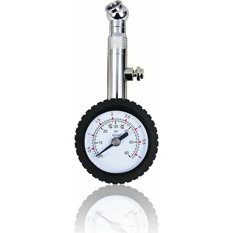 Digital Tire Pressure Gauge High Accuracy 60 PSI Tire Pressure Gauge Portable Tire Pressure Gauge Digital Tire Pressure Gauge for Car Truck SUV Motorcycle Bike GU.B/bon (1/5)