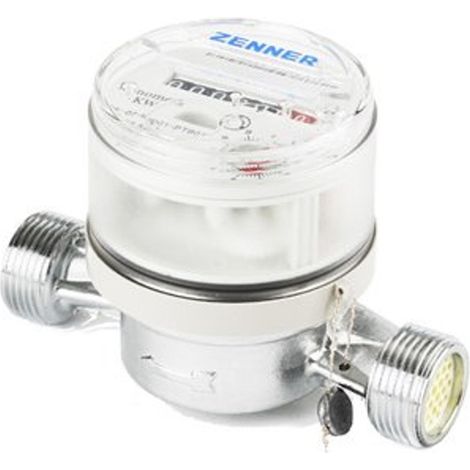 Raminex Etkd n compteur d'eau preparé impulse 1l/imp. q3 4 130mm dn20 sécheur à jet unique pour eau froide