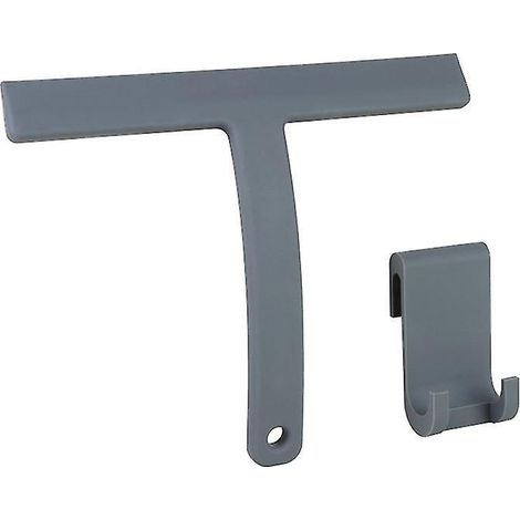 Essuie-vitres en métal et silicone pour le nettoyage (1/3)