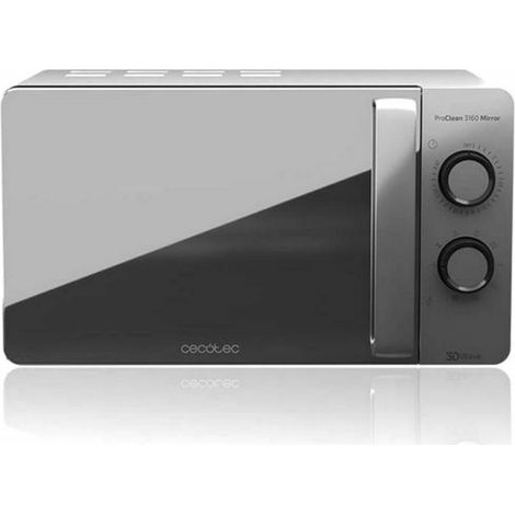 Cecotec Microondas con grill Microondas 20L Con Grill Proclean 3160 Mirror