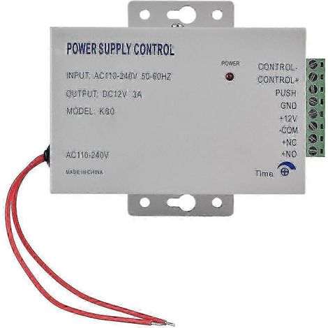 Système de contrôle d'accès K80 25-26 : alimentation miniature 12 V CC, 3 A (1/5)