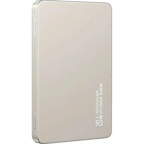 Usams Induktive Powerbank 5000mAh 20W PD Schnellladung Titanium/Titanium CY Serie 5KCD23102 (US-CD231) (1/5)