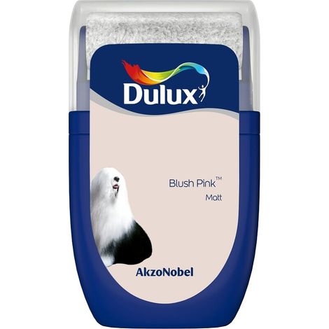 Dulux Retail Matt Emulsion Tester Paint Pot - 30ml - Blush Pink