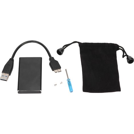 Boîtier pour disque dur mobile USB 3.0, 6 Go, transfert rapide, bonne dissipation thermique, interface USB 3.0, pour ordinateur de bureau (1/5)
