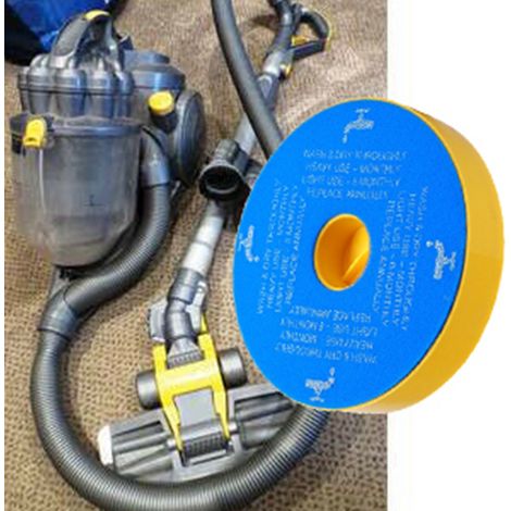 Filtre à moteur lavable pour aspirateurs Dyson DC05, DC08, DC14, DC15 - Réutilisable et écologique