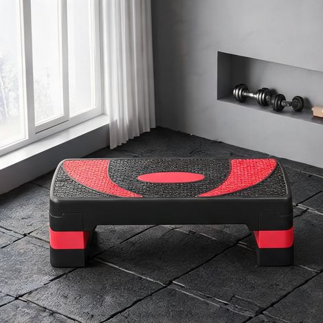 Stepper fitness 80 x 31 x 20 cm avec 4 rehausseurs antidérapants (1/5)