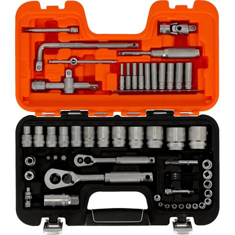 Ensemble d'outils Bahco S560MH 1/4'' 1/2'' 56 unités