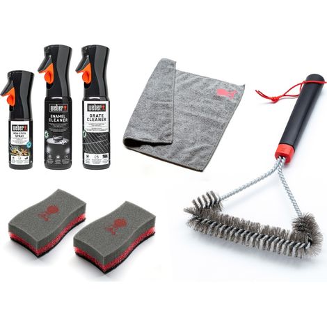 Kit de limpieza para barbacoas de carbón Weber Código 18285 (1/2)
