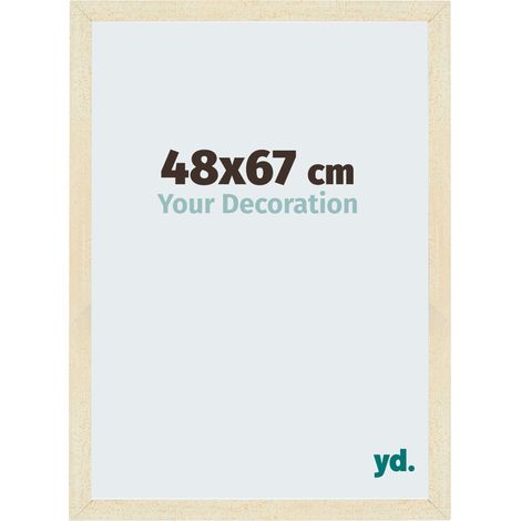 Cadre Puzzle 48x67 cm - Sable Patiné - MDF - Mura. (1/5)
