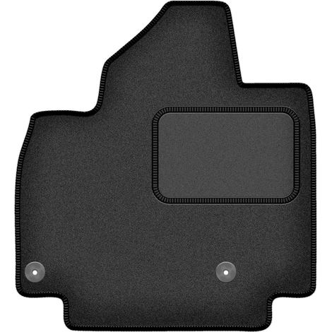 Tapis de sol conducteur en velours pour : Kia EV9 crossover 7 places (2023-) graphite (1/5)