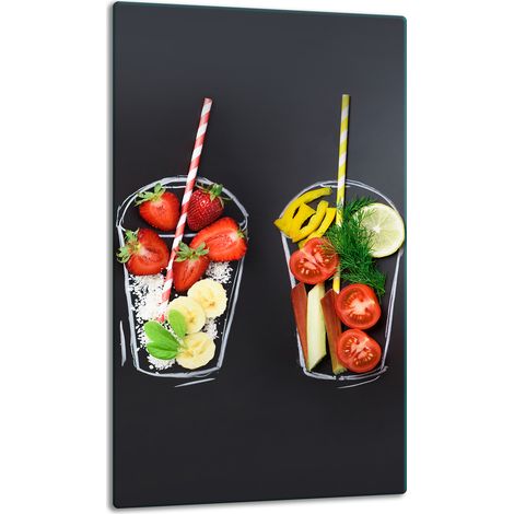GLASPLATTE, TISCHPLATTE 30x52 FRUCHT (1/5)
