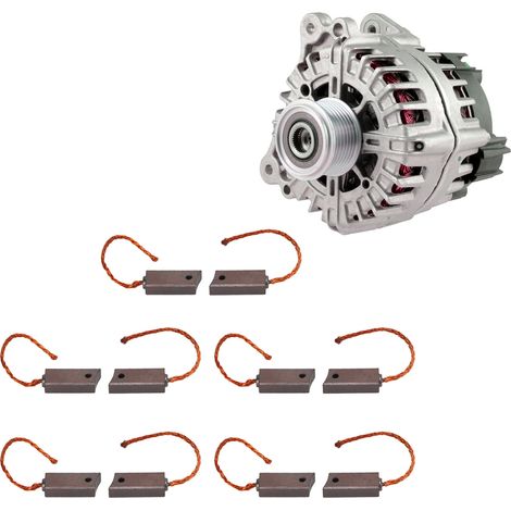 Kit de balais de régulateur d'alternateur pour kit de réparation RE60 et RE72 (OE : brx40710) (10 pièces) (1/5)