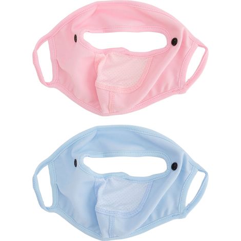 4 Visières de Soie Glacée Anti-UV pour Femmes - Parfaites pour la Randonnée et le Sport en Plein Air (1/5)