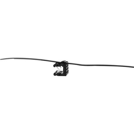 HellermannTyton 156-00010 T50ROSEC21-MC5-BK-D1 Kabelbinder 200 mm 4.60 mm Schwarz Kabelbündelung sei