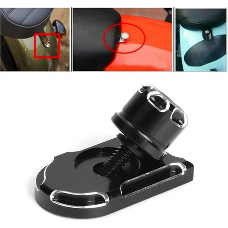 Kit de cache-boulon de fixation de bouton de selle arrière de moto (1/4)