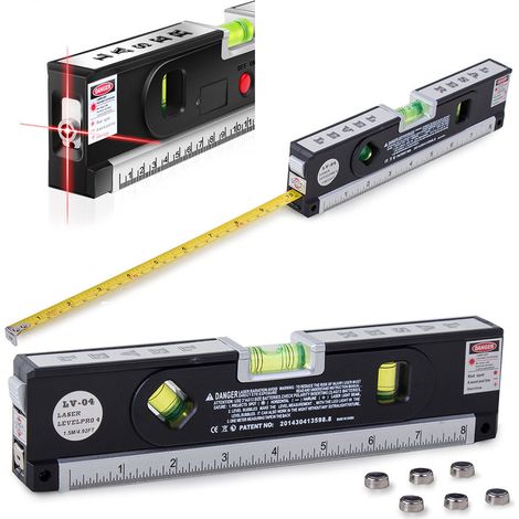 Niveau laser avec éclairage led 24 cm (1/5)