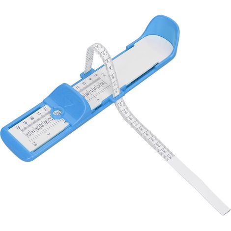 Mesureur de Pied Enfant Portable 20cm Précision Haute Sécurité pour Chaussures Bleu (1/5)