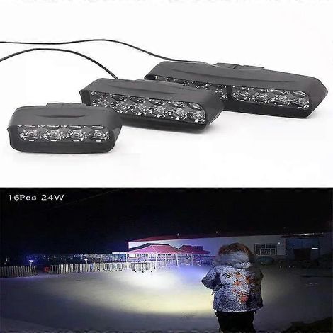 Phare de moto LED 12-80V pour véhicule électrique, ampoule auxiliaire haute luminosité, projecteur modifié, accessoires moto (1/5)