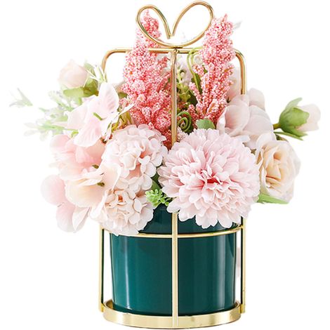 Fleur Artificielle - Centre De Table Et Décoration Murale - Pour Mariage Fête Bureau Salon - 1 Pièce (1/5)