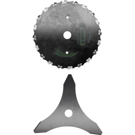 Lame débroussailleuse 3 dents 20T – kit adaptateur lame scie chaîne circulaire – outils jardin (1/5)