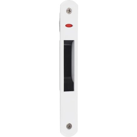Serrure Baie Coulissante,Serrure De Porte Coulissante En Baie,Quincaillerie De Verrouillage Simple De Fenêtre De Porte Coulissante En Verre D'Acier (1/5)