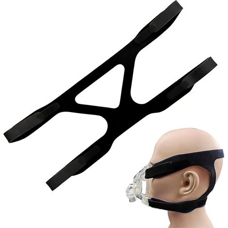 1 pcs CPAP Masken Stirnband, CPAP Zubehör, CPAP-Maskenkopfbedeckung, Universal Masken Stirnband, Komfortables CPAP Masken Universal Kopfband, Unisex Weiches Bequemes Cpap Maskenband