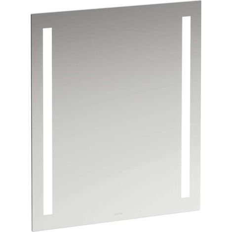LAUFEN LANI espejo, dos luces integradas verticalmente, (1/2)