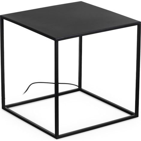 Ideal Lux IPOTESI Lampe portative d'extérieur LED 50 cm noire, interrupteur intégré, 3000 K, IP44, non dimmable (1/2)