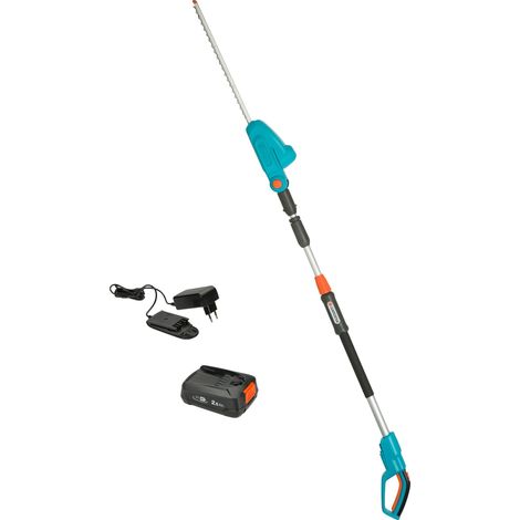 Taille-haies sur perche sur batterie THS 42/18V P4A - Kit prêt à l'emploi: Télescopique, Portée jusqu’à 3 m, Lame de coupe 42 cm, Tête de coupe inclinable, Sans fil (1/5)