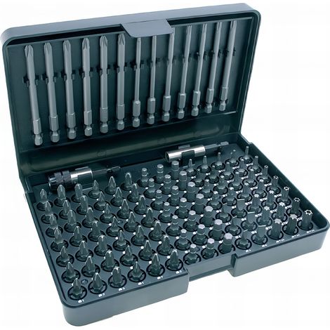 Coffret de 111 embouts + 2 adaptateurs