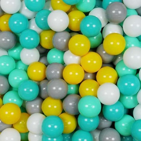 Balles Piscine Sèche - Diamètre 7 Cm - Non Toxique - Pour Piscine Sèche Trampoline Bain - 100 Pièces (1/3)