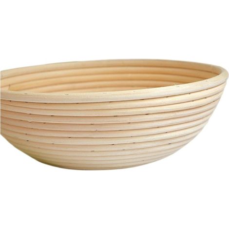 Panier de fermentation en rotin pour pain, corbeille à pâte, ustensile de boulangerie, 1 pièce (1/2)