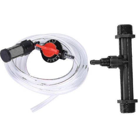 Système de fertilisation Venturi, kit de paille filtrante et d'engrais G3/4, irrigation de jardin (1/3)